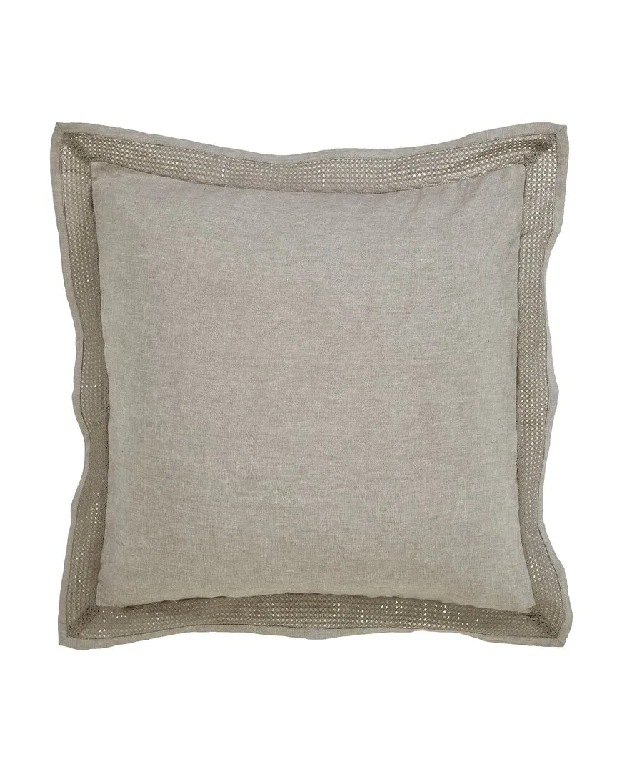 Sienna Euro Sham - Grey, Belgian Linen image