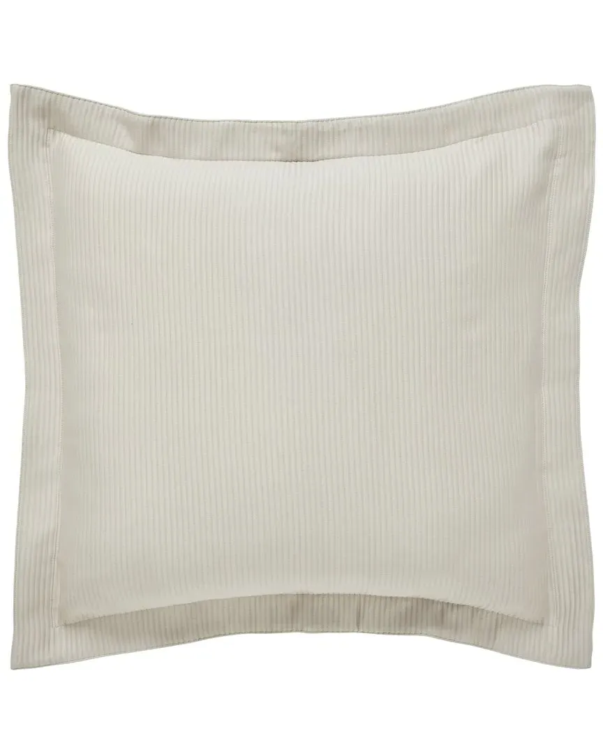 Soho Ribbed Matelassé Euro Sham - Champagne, Cotton image