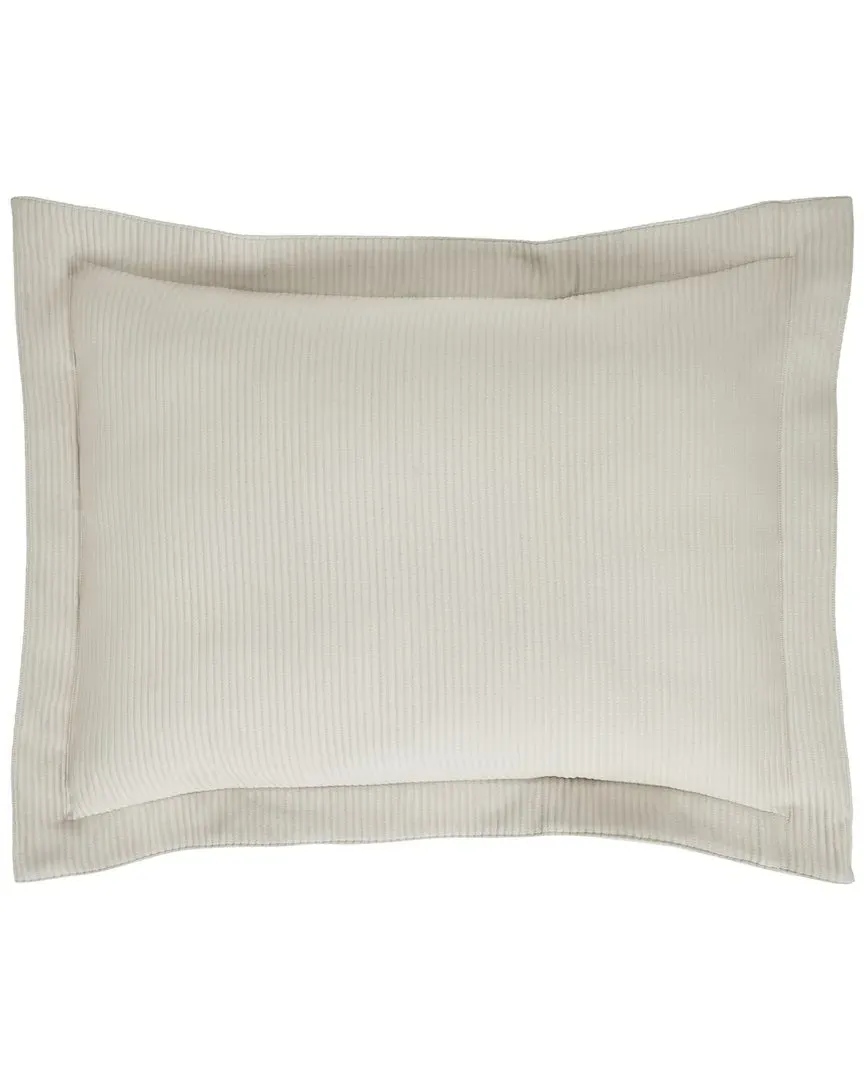 Soho Ribbed Matelassé Sham Set - Champagne, Cotton