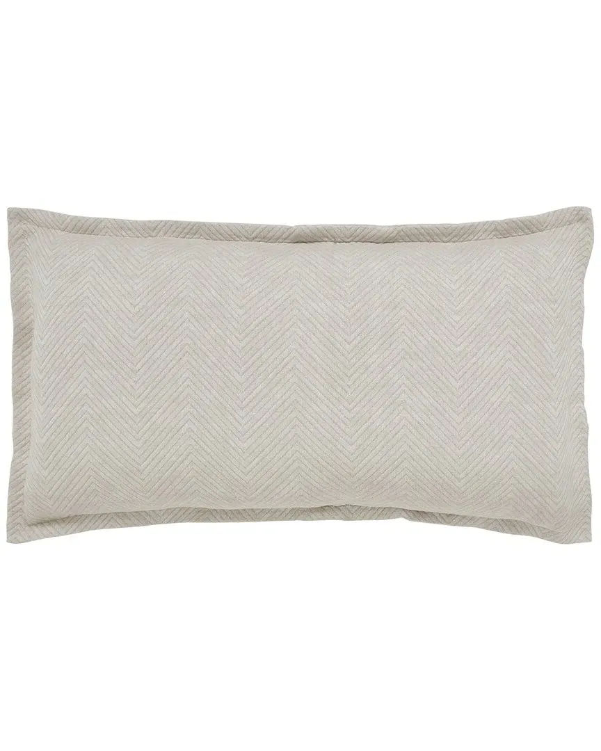 Tivoli Cotton Jacquard Bed Sham Set - Beige