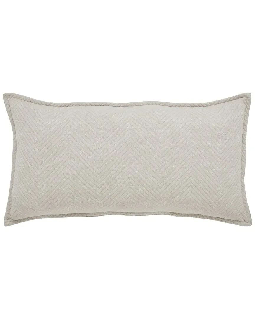 Tivoli Cotton Jacquard Deco Pillow - Beige image