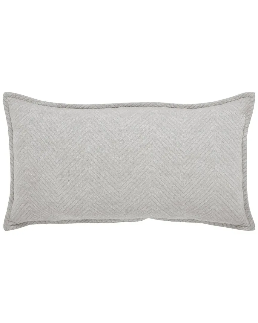 Tivoli Cotton Jacquard Deco Pillow - Grey