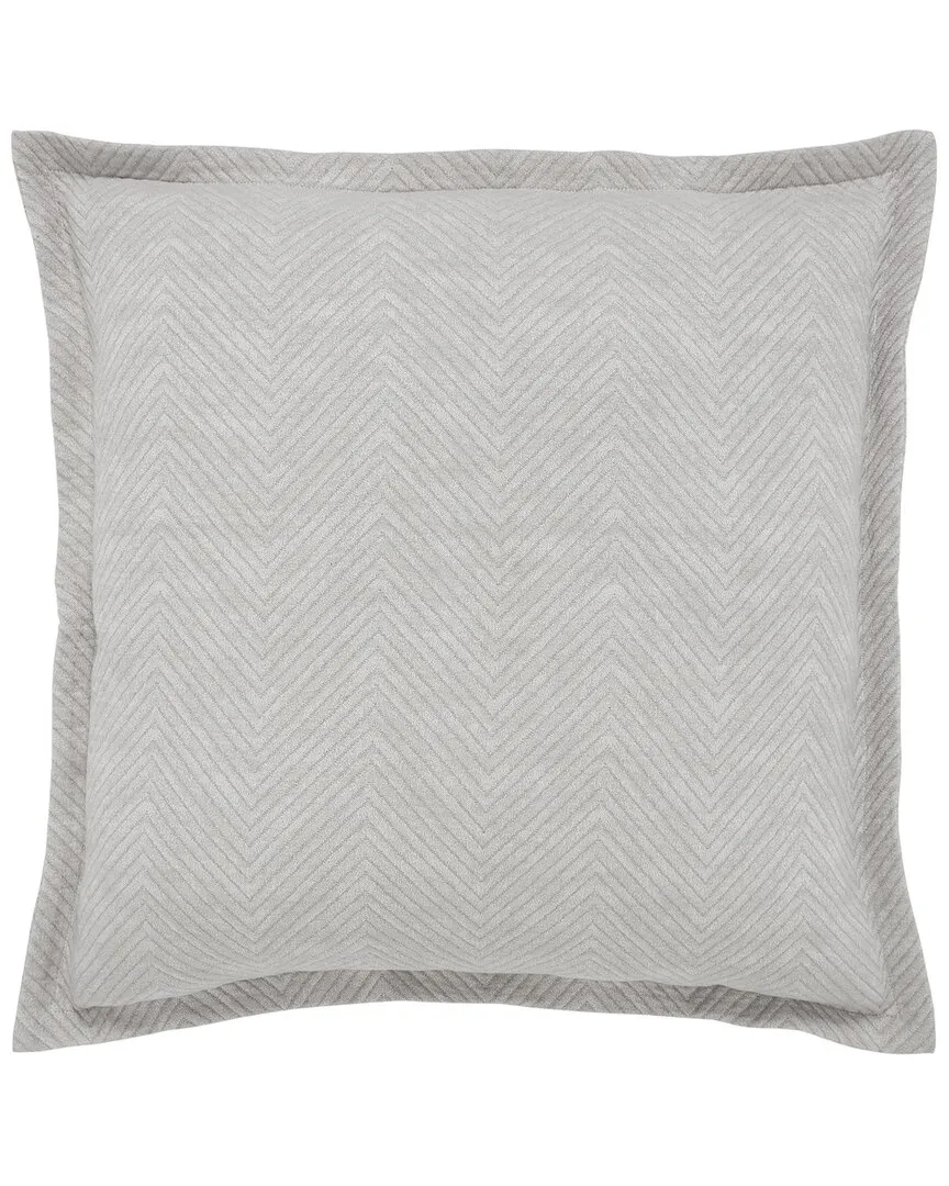 Tivoli Cotton Jacquard Euro Sham - Grey