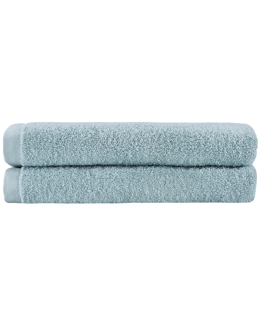 Horizon Bath Towel Set of 2 - Green, Turkish Cotton