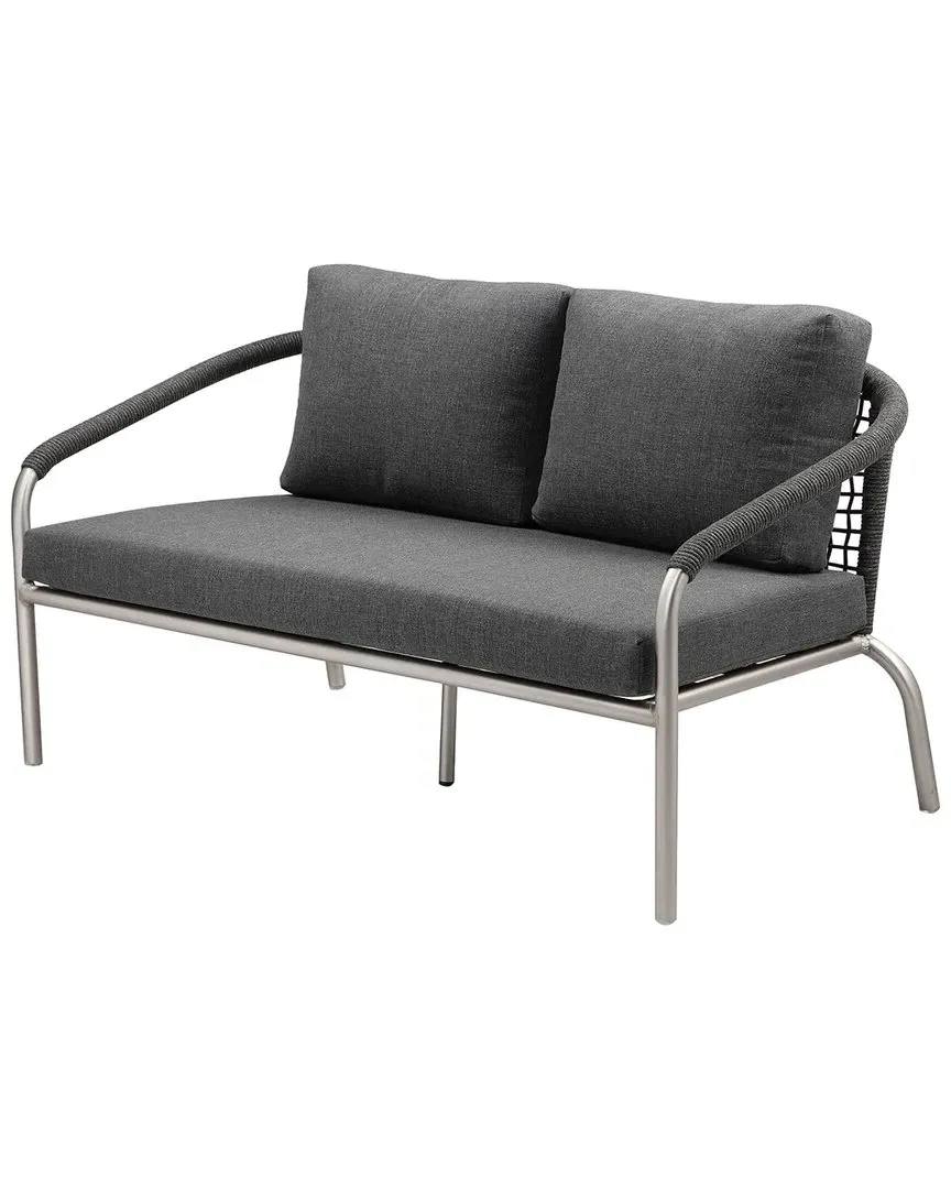 Chelsea Indoor/Outdoor Sofa - Grey, Aluminum