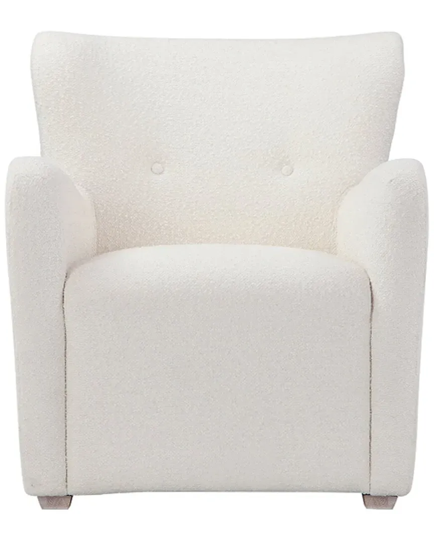 Harlow Lounge Chair - White, Polyester image