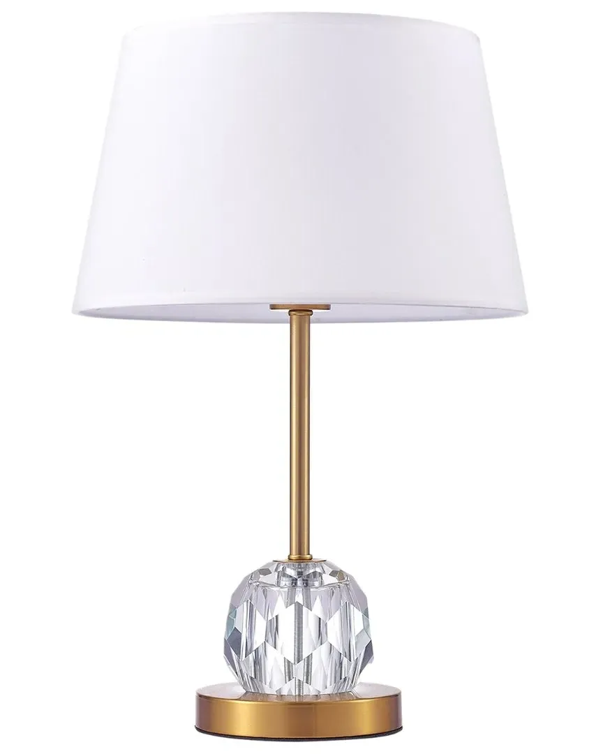 Aston Table Lamp - White, Metal image