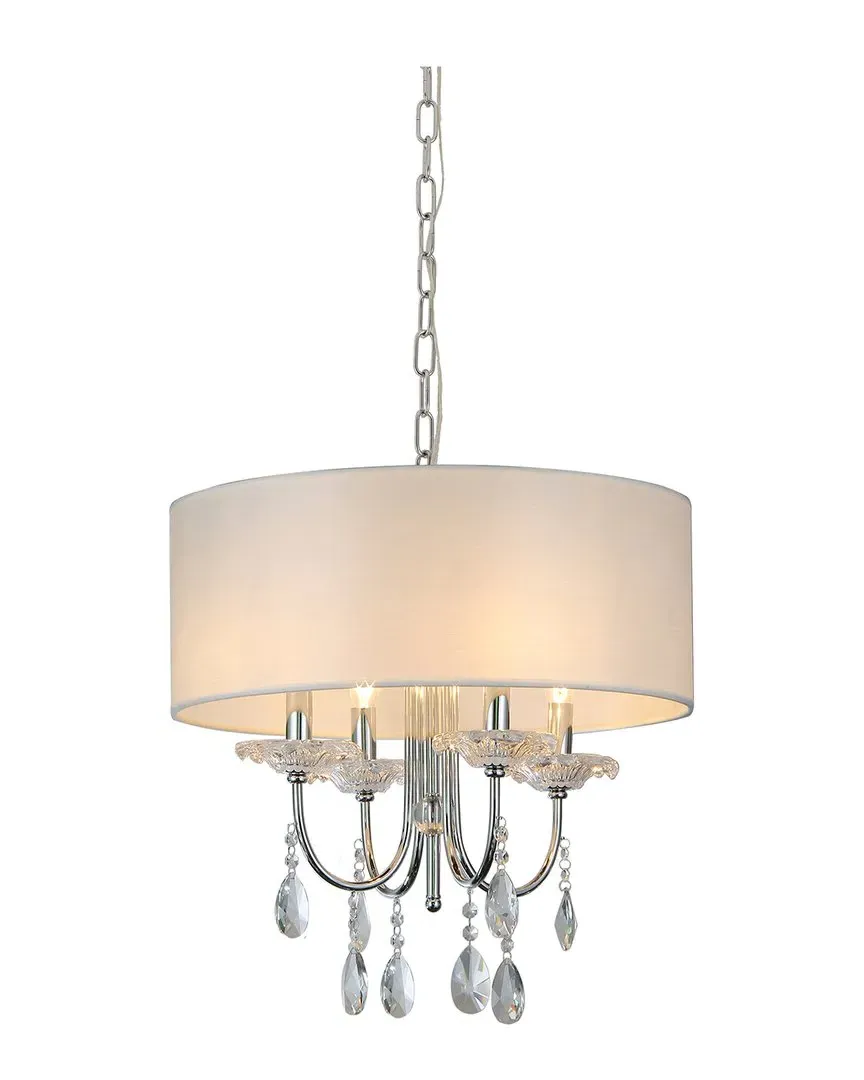 Bliss Bizet Chandelier - Chrome, Metal & Crystal image
