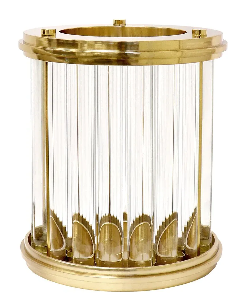 Calypso Medium Hurricane Decor - Clear, Lucite image