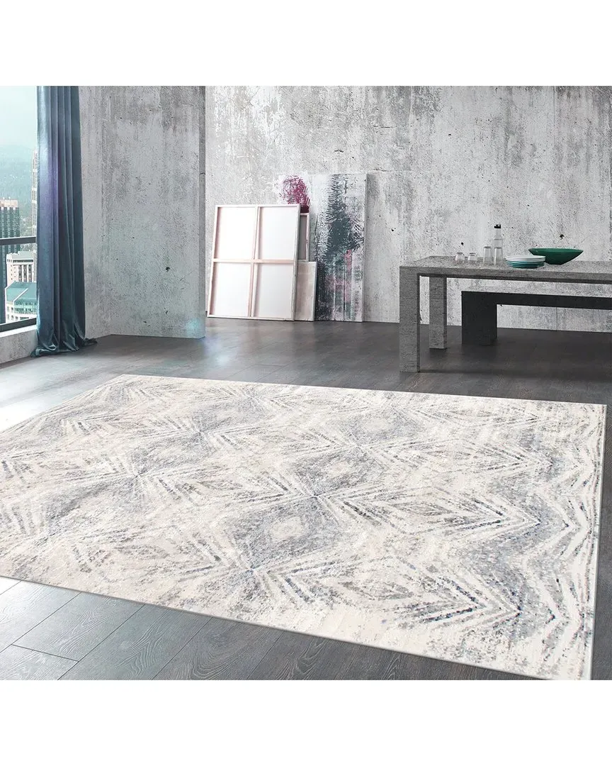 Efes Design Area Rug - Grey, Polypropylene