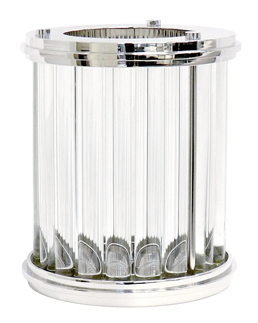 Lucian Medium Hurricane Object - Clear, Lucite