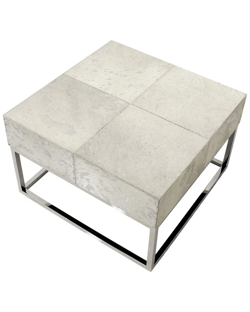 Safari Square Coffee Table - Silver, Steel image