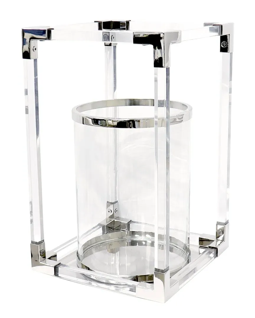 Soren Large Lantern - Clear, Acrylic image