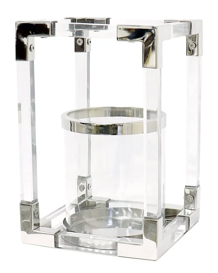 Soren Small Lantern - Clear, Acrylic image