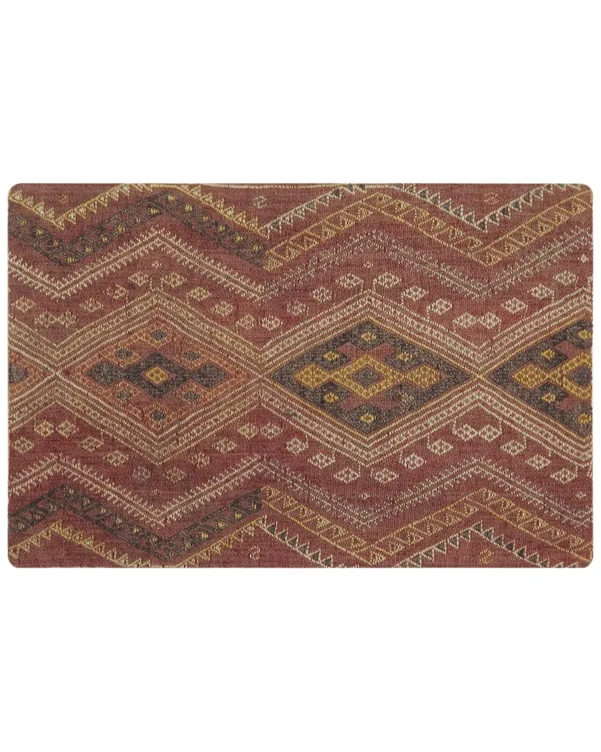 Turkish Kilim Pillow Case - Multicolor, Wool