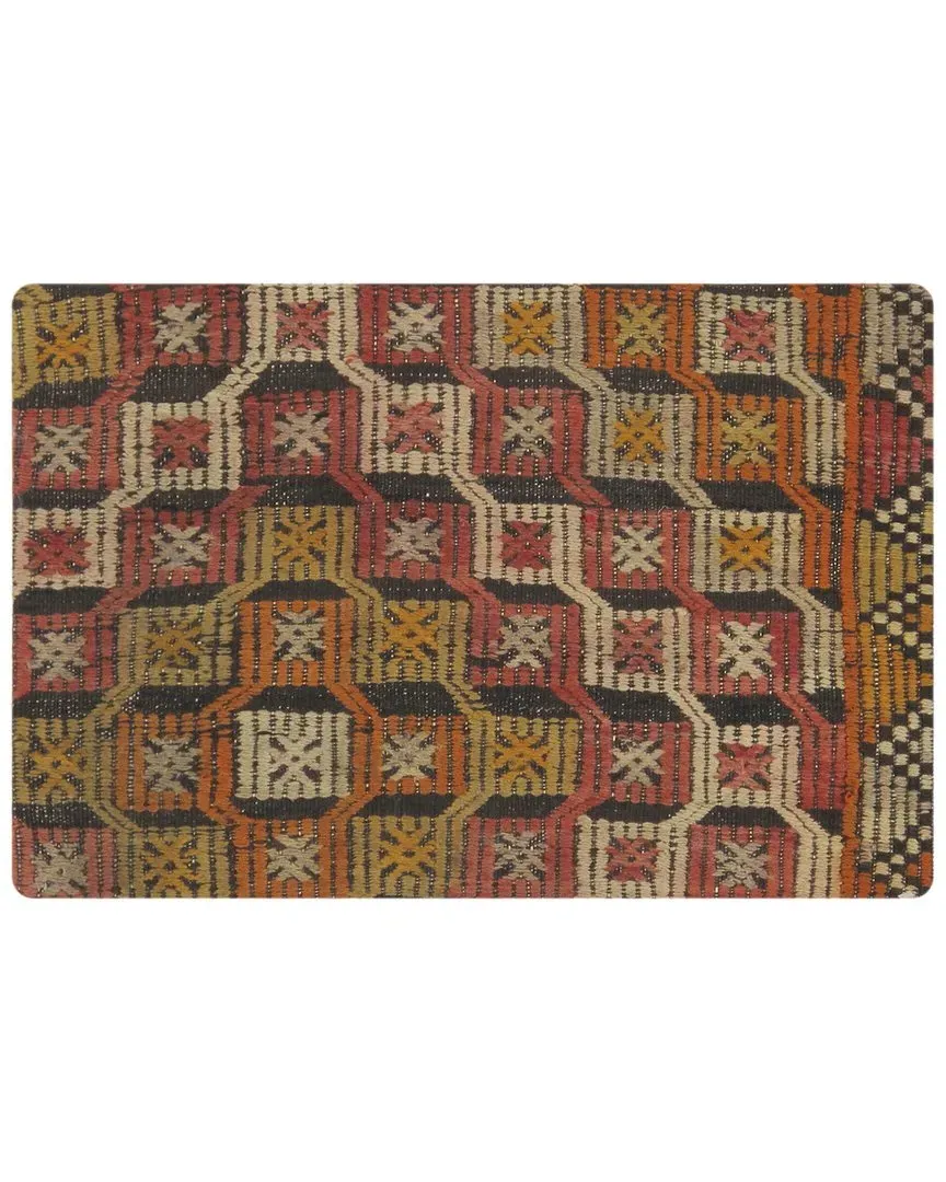 Turkish Kilim Pillow Case - Multicolor, Wool