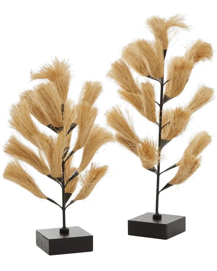 Abstract Sculpture - Brown, Wood