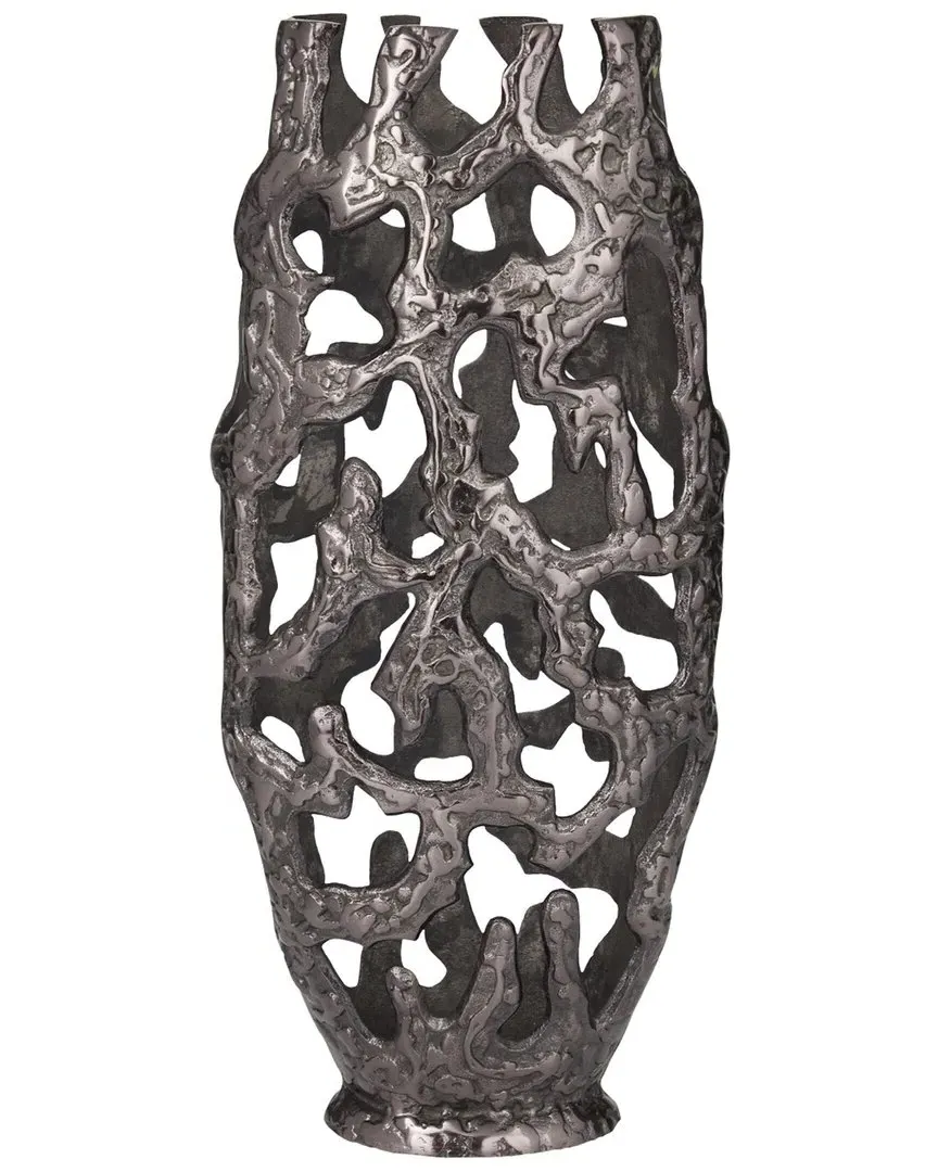 Abstract Vase - Black, Aluminum image