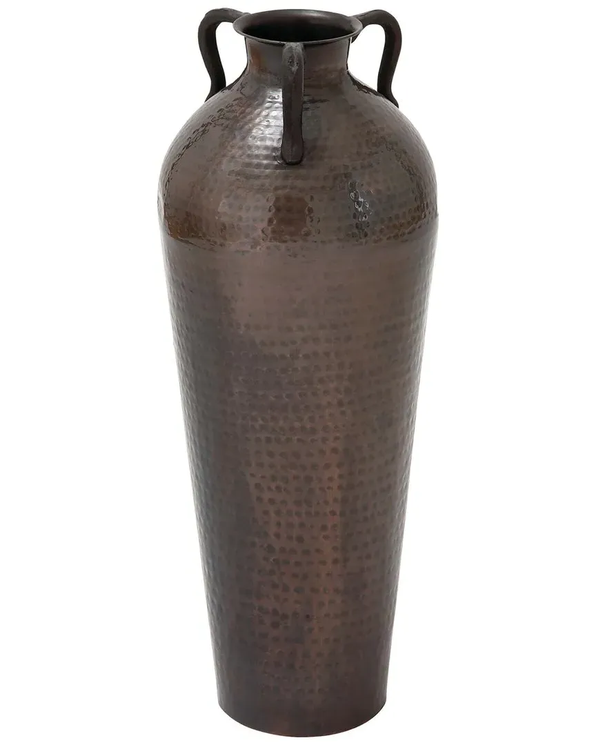 Amphora Metal Vase - Brown