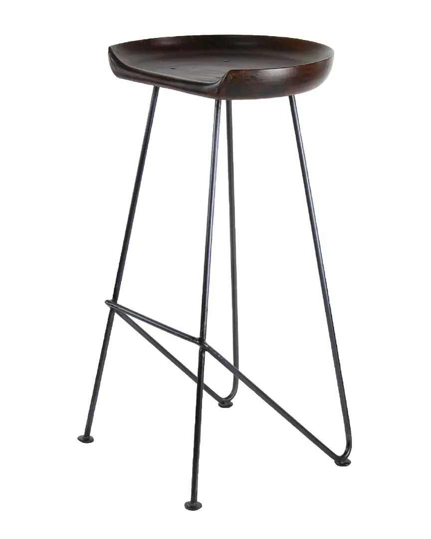 Bar Stool - Brown, Gum Arabic Wood