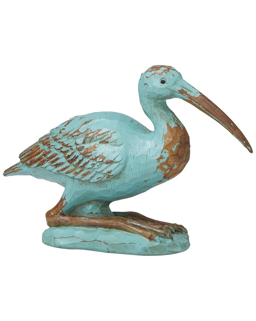 Bird Decorative Sculpture - Teal, Polystone image