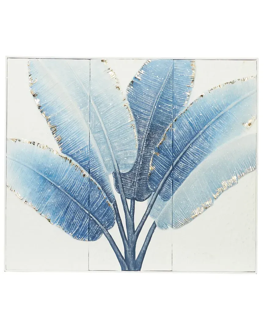 Blue Wall Decor - Blue, Metal