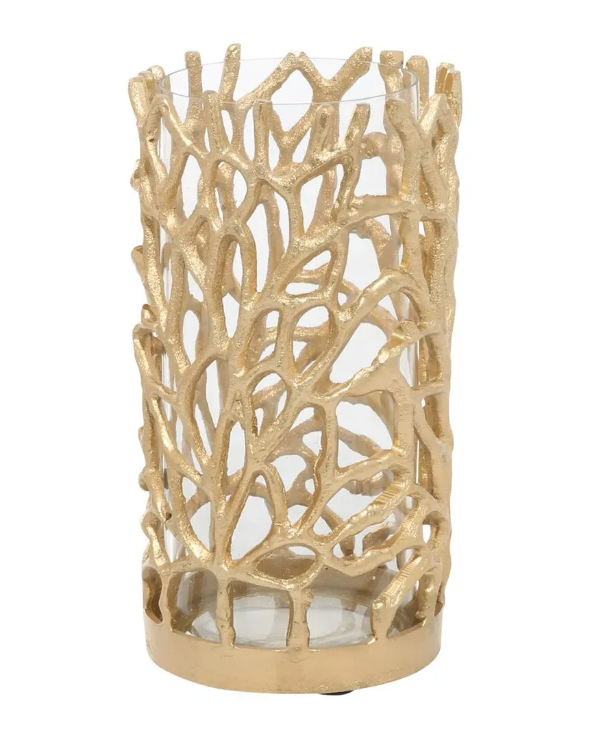Candle Holder - Gold, Aluminum