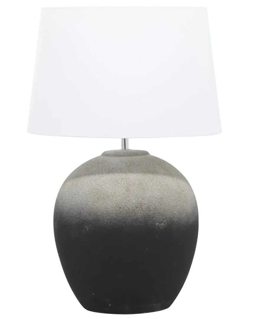 Ceramic Table Lamp - Black, Ceramic