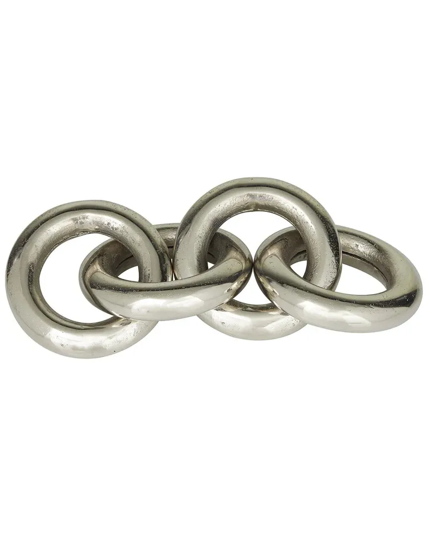 Chain Sculpture - Silver, Aluminum image