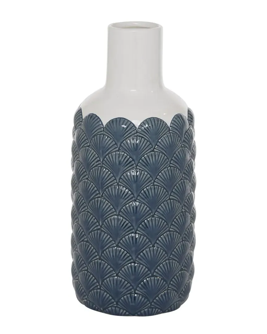 Coastal Ceramic Vase - Blue