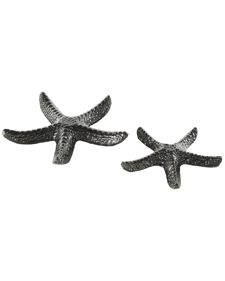 Coastal Metal Sculpture Set - Black, Aluminum image