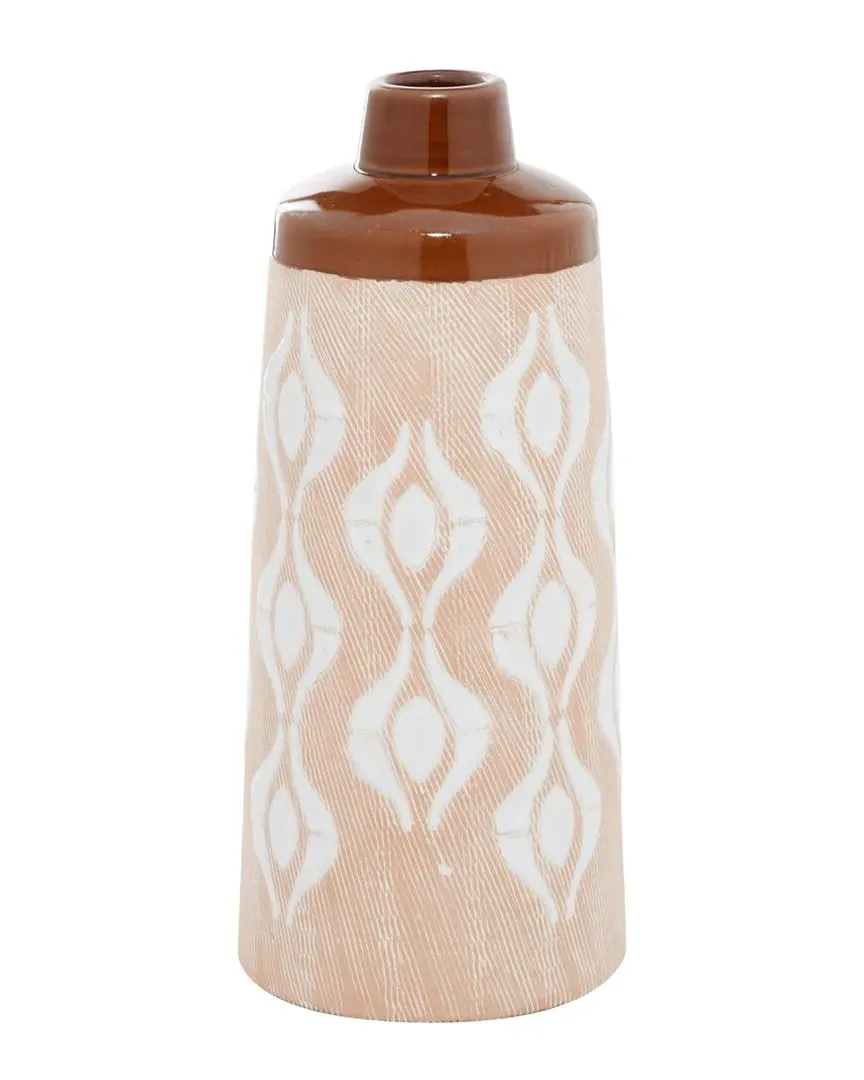 Cylindrical Vase - Tan, Porcelain image