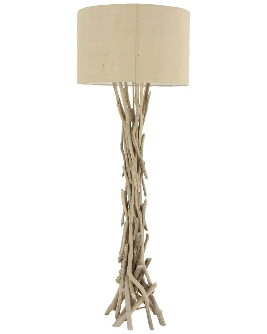 Driftwood Floor Lamp - Beige, Wood image