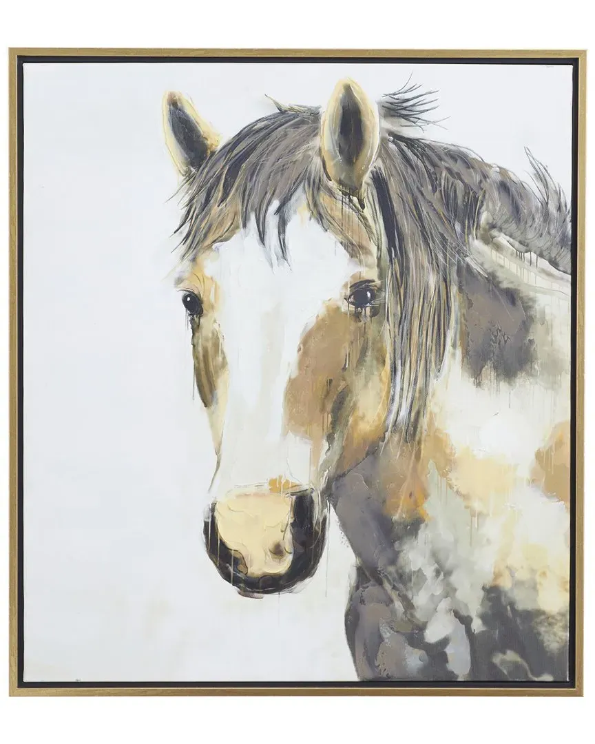 Farmhouse Framed Wall Art - Brown, Polystone image