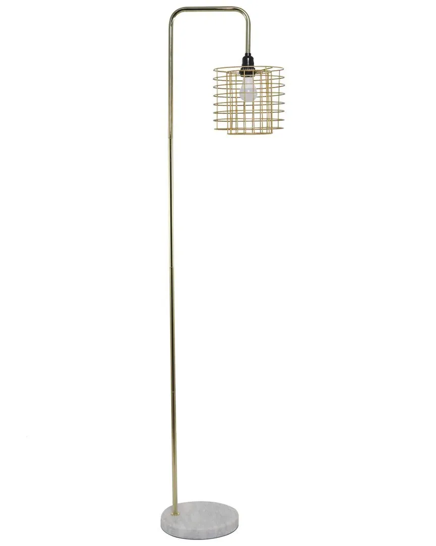 Floor Lamp - Gold, Metal