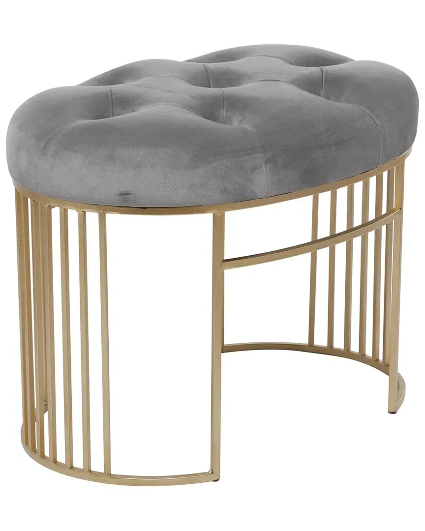 Glam Bench - Grey, Iron