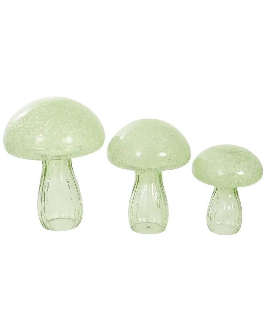 Glass Sculpture Set - Green image