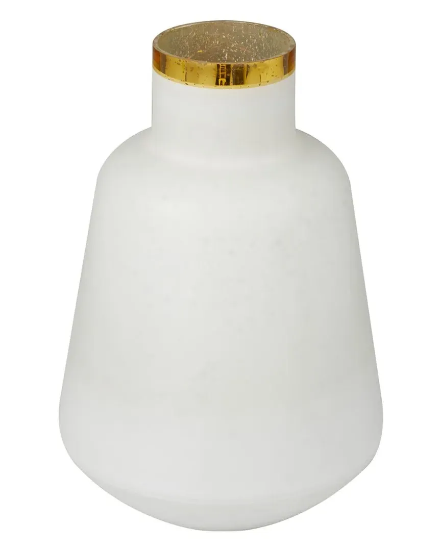 Glass Vase - White image