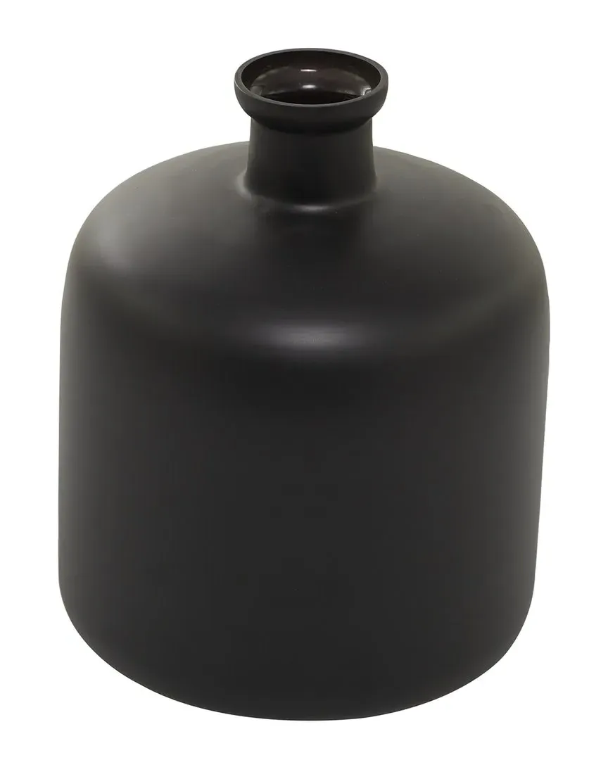 Handmade Decorative Vase - Black, Glass image