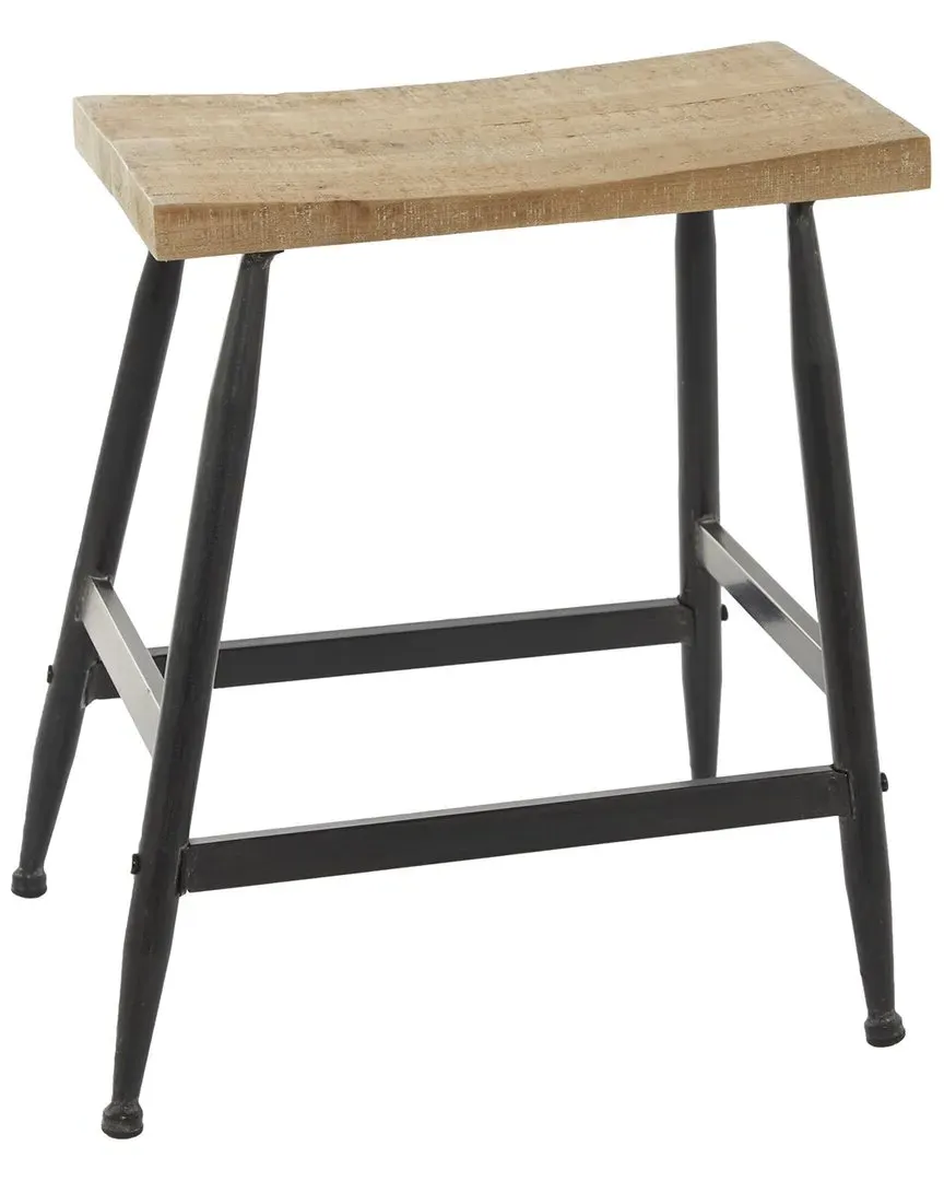 Industrial Counter Stool - Black, Metal image