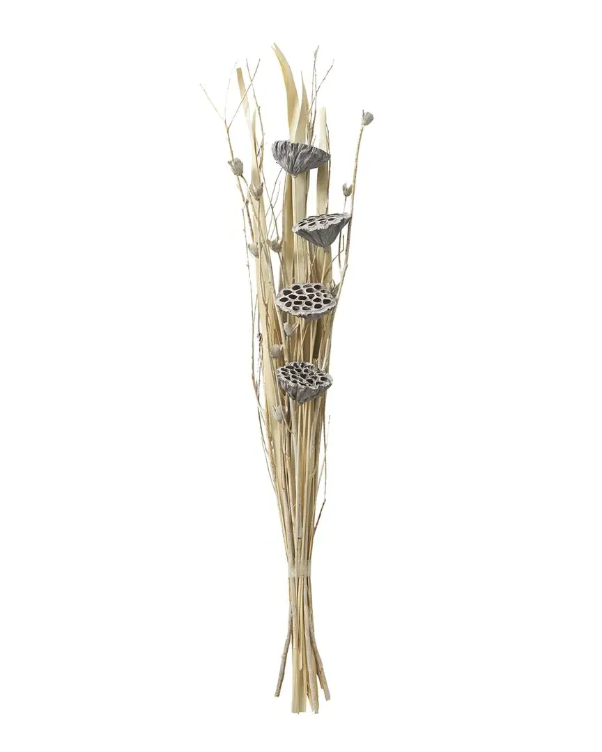 Lotus Flower Tall Bouquet - Gray, Dried Plant image