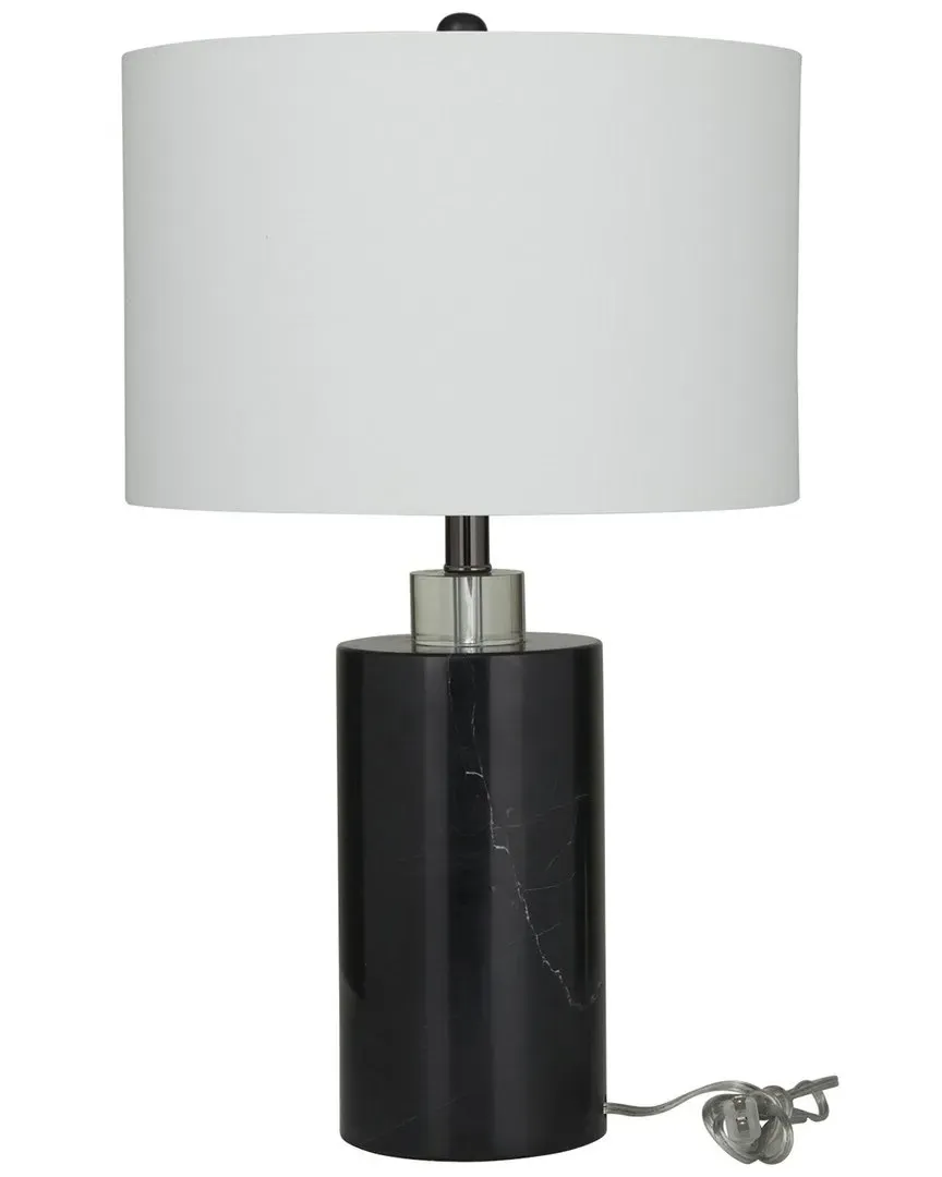Marble Table Lamp - Black