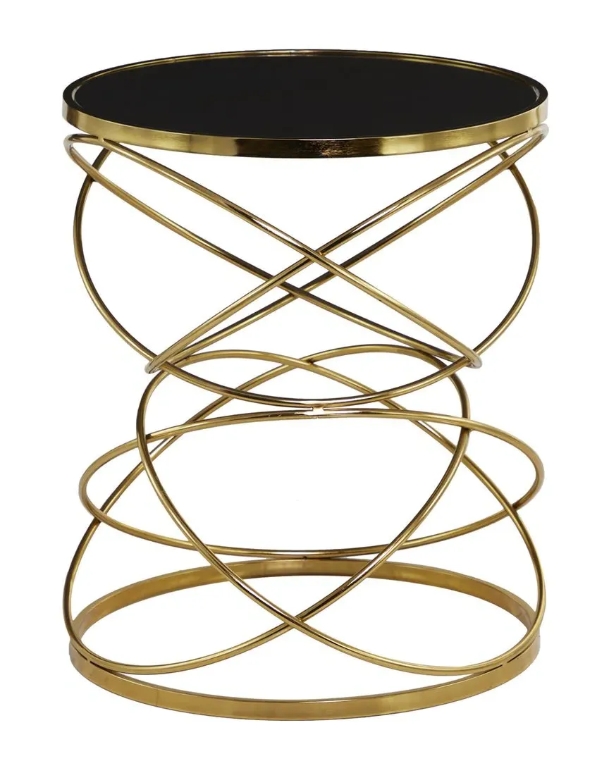 Metal Accent Table - Black
