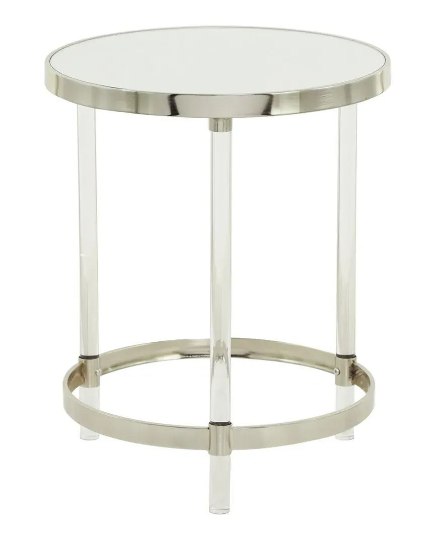 Metal Accent Table - Silver