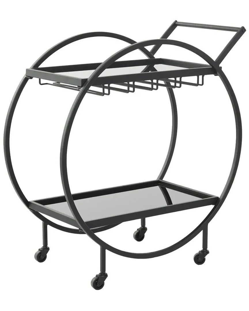 Metal Bar Cart - Black