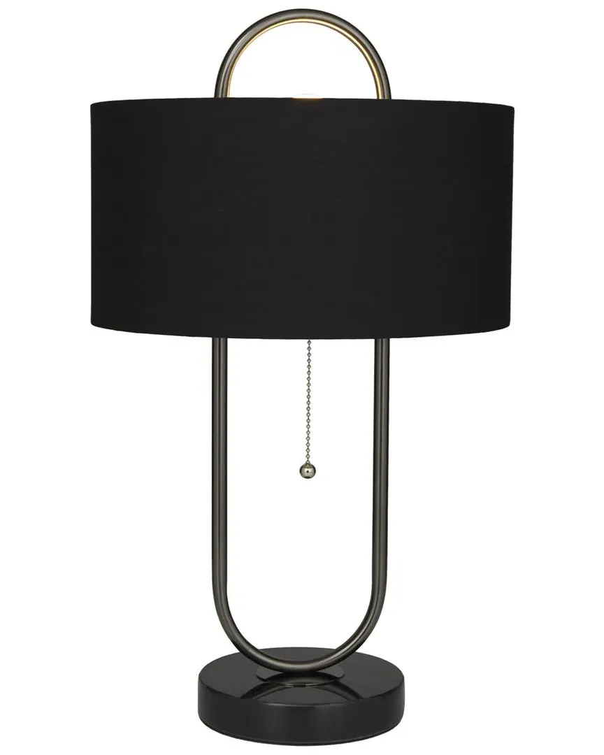 Metal Table Lamp - Black, Iron