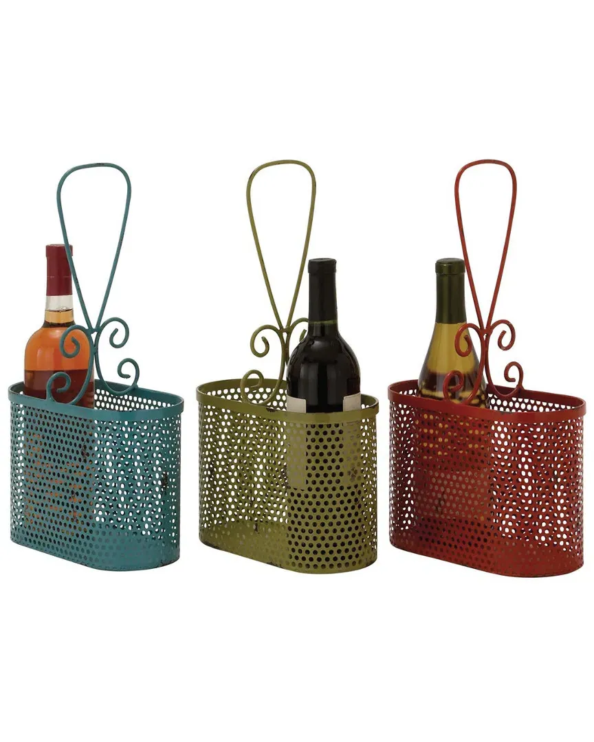 Metal Wine Basket - Iron image