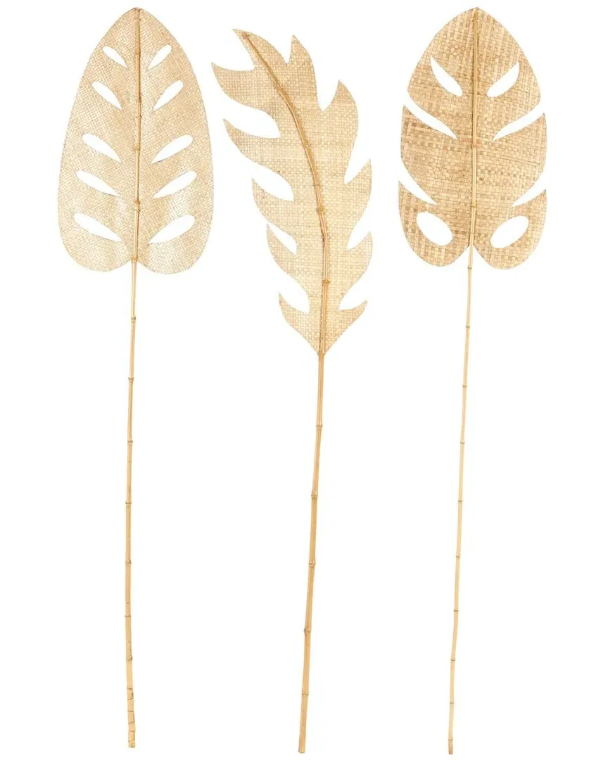 Natural Bamboo Foliage Set - Brown image