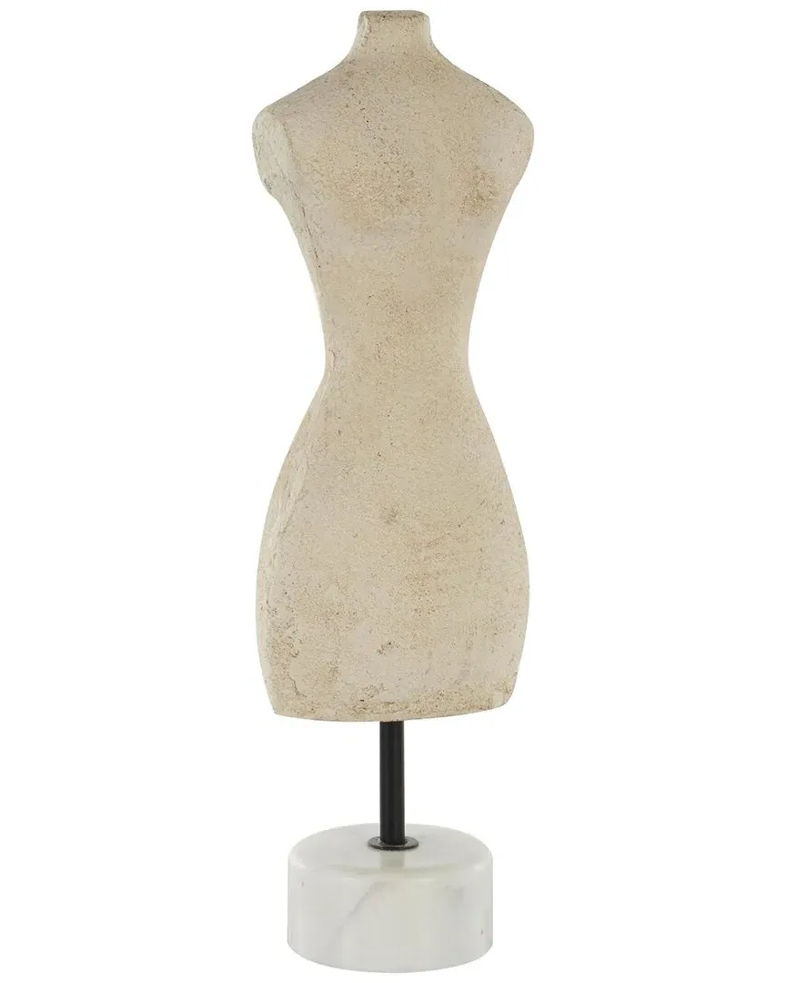 Paper Mâché Sculpture - Cream