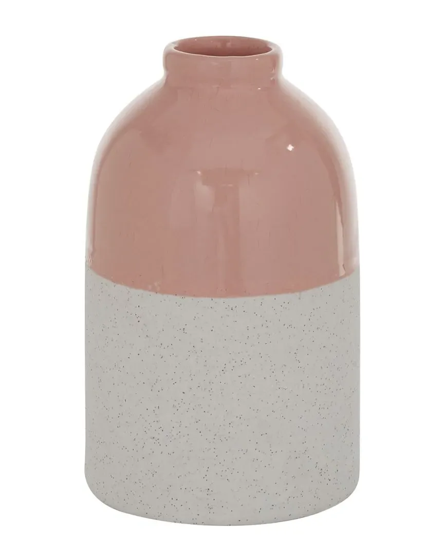 Peyton Lane Cylinder Ceramic Vase - Pink image